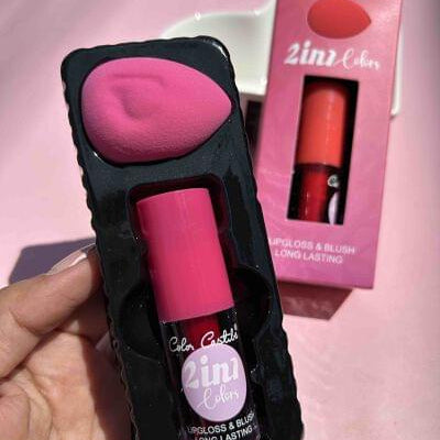 Moccallure Professio2 in 1 Makeup Deal Color Castile Lip Gloss &