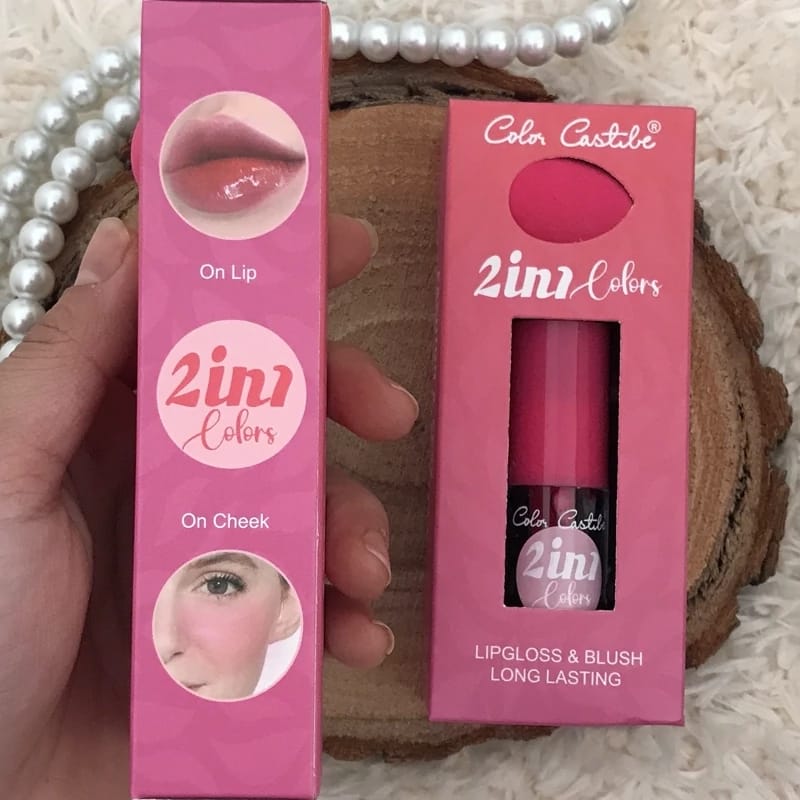 Moccallure Professio2 in 1 Makeup Deal Color Castile Lip Gloss &