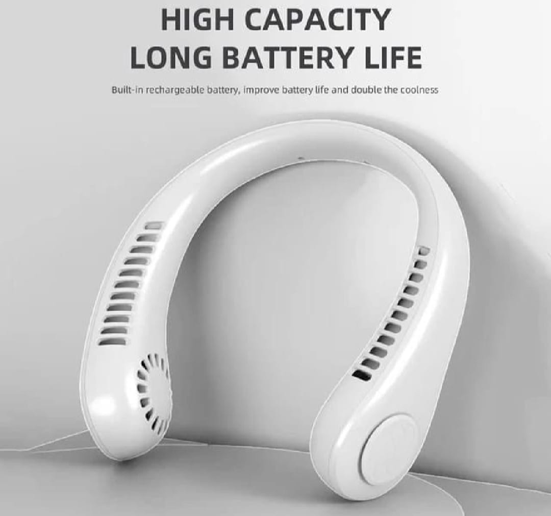 Neck Fan Portable Bladeless neck fans Portable Hanging Neck Fan Micro Cooling