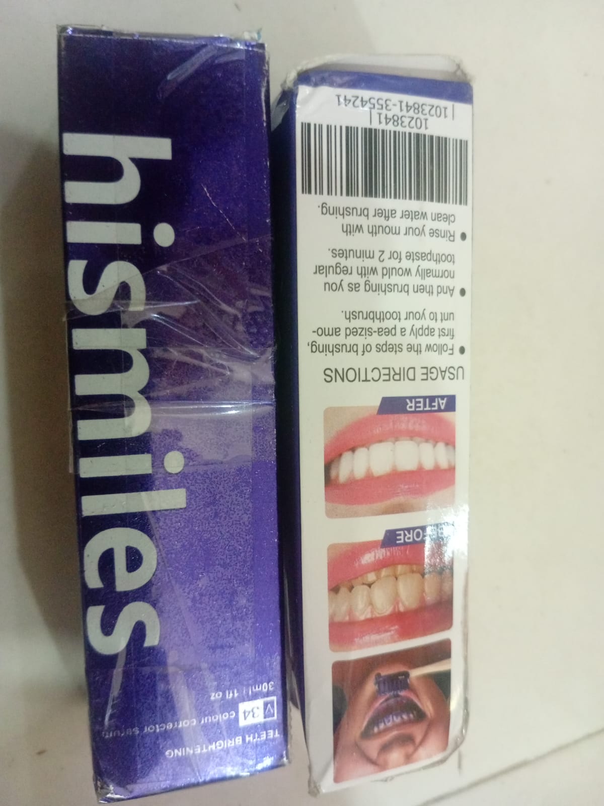 (NW000391) Teeth Brightening Hismiles V34 Colour Corrector Serum - 30ml | Hismile