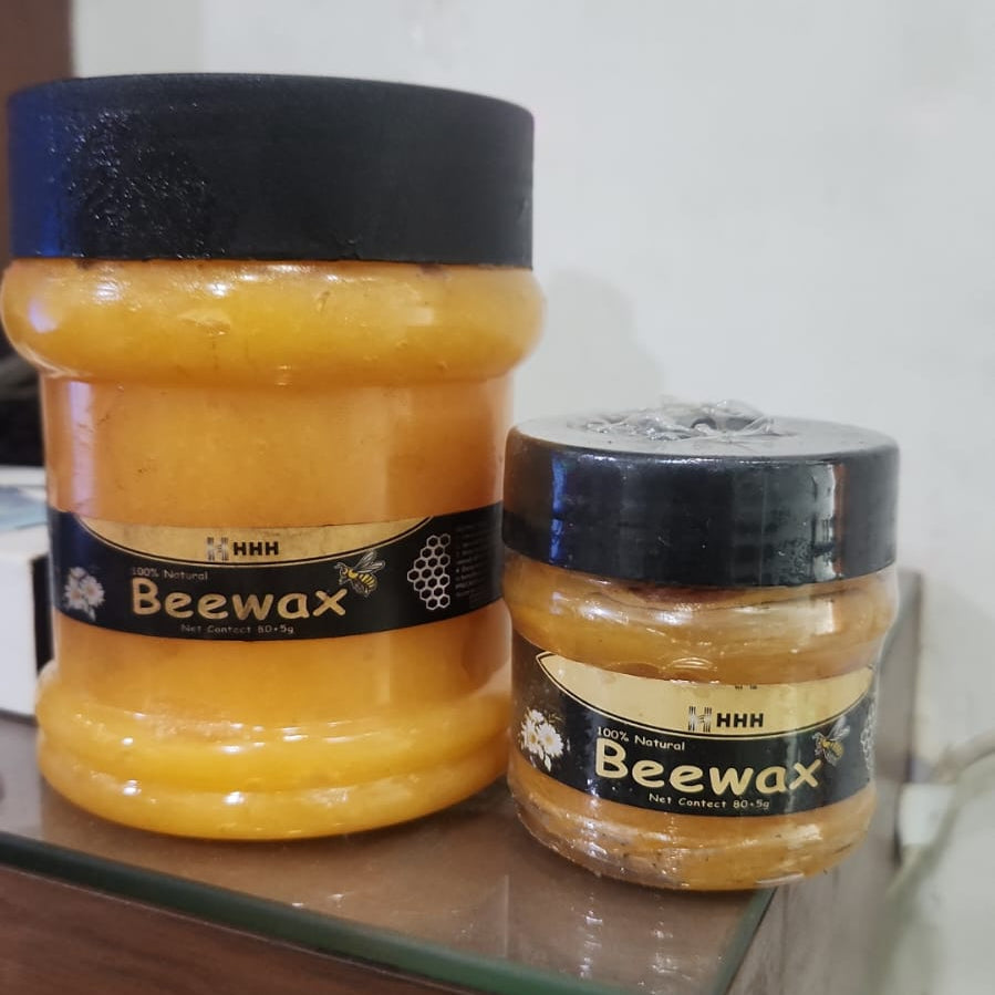 HHH Beewax 500g Pure, Natural & Multipurpose Beekeeping Wax for DIY,