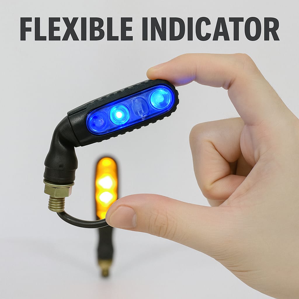 Bike Indicator -Universal Flexible Bike Indicator Light for Safe Riding llex to