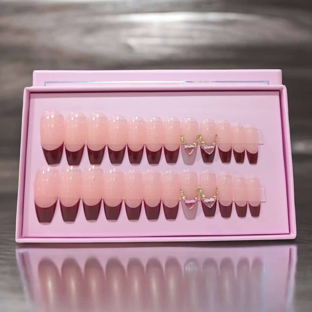 Long Press on Nails 24 Pcs Matte Perfection O.two.o Nail Polish