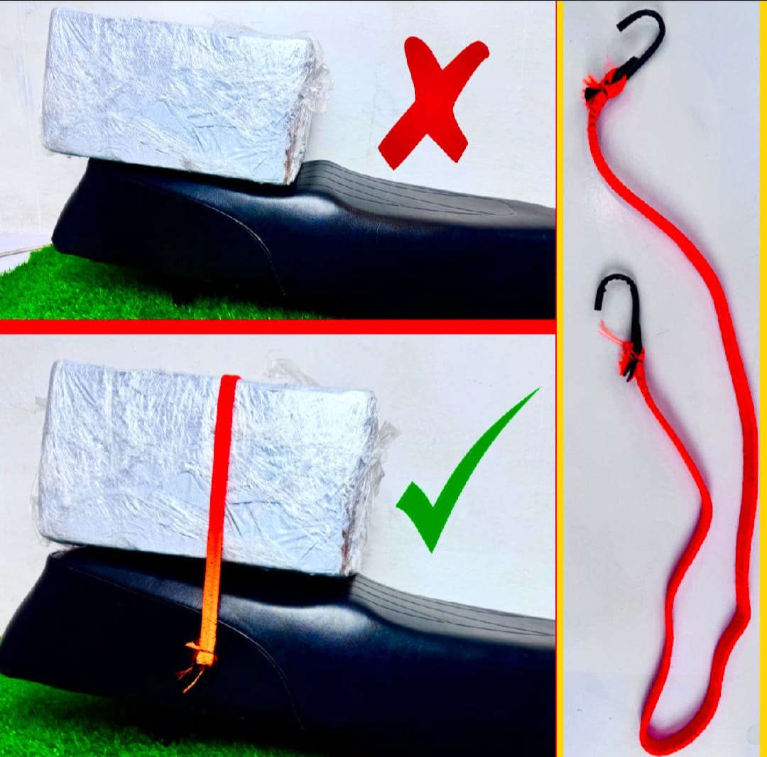 Bike Belt For Seat Laugage Belt For Motorcycle Bag Belt Rubber Belt