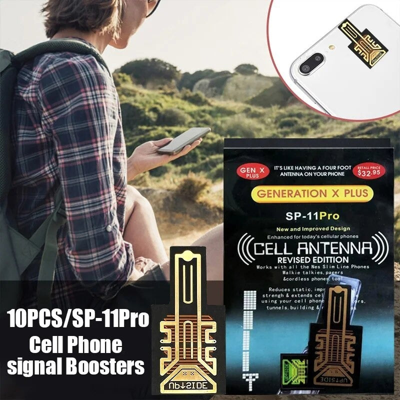 Mobile Phone Signal Booster Portable Phone Signal Enhancement Stickers for Cell