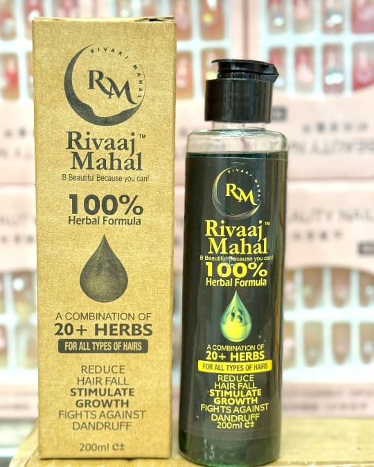 Rivaaj Hair Oil Hair Food Organic Hair Problem Solution 200 ml |