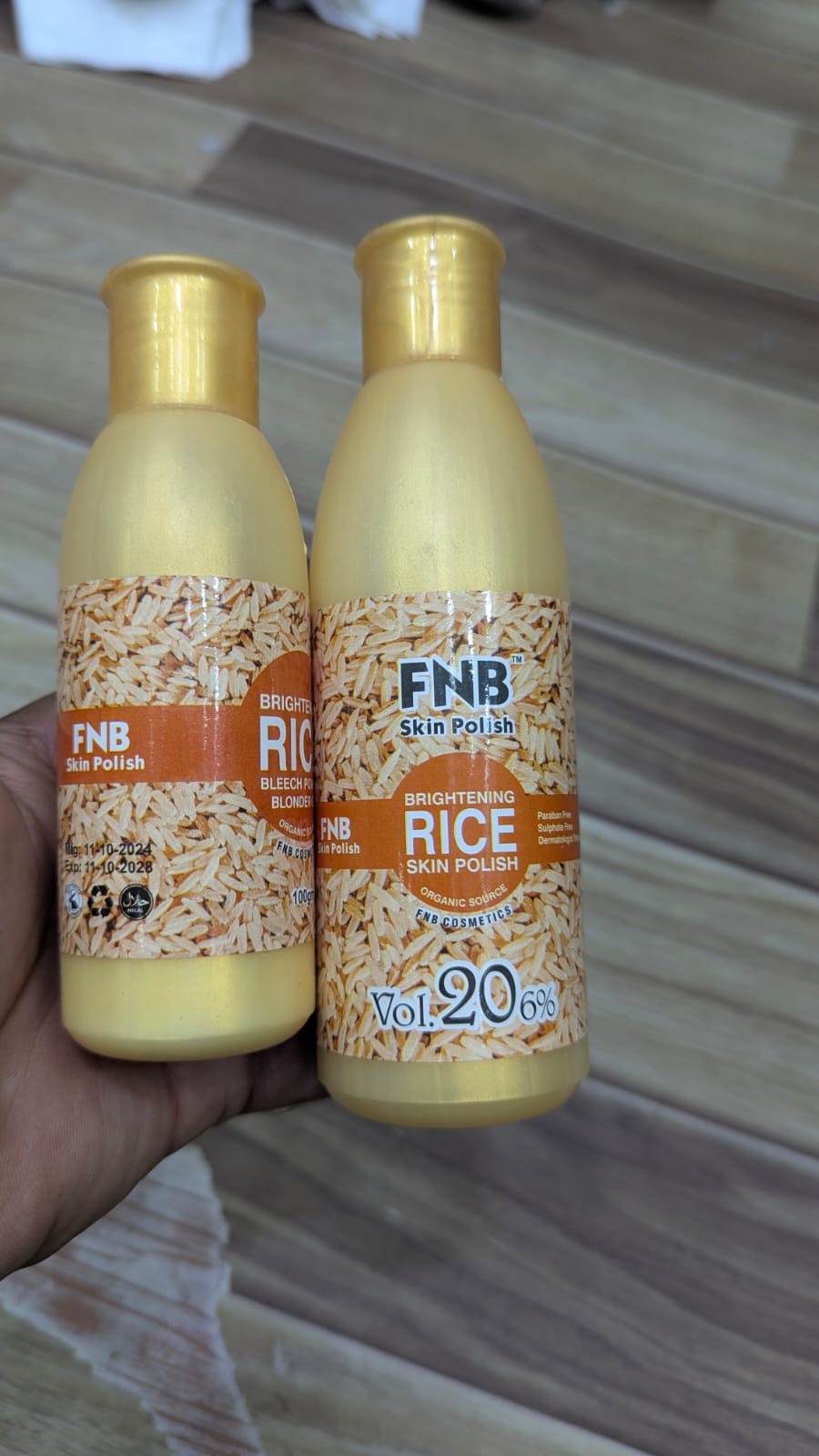 FNB Rice Skin Polish for Combination Skin