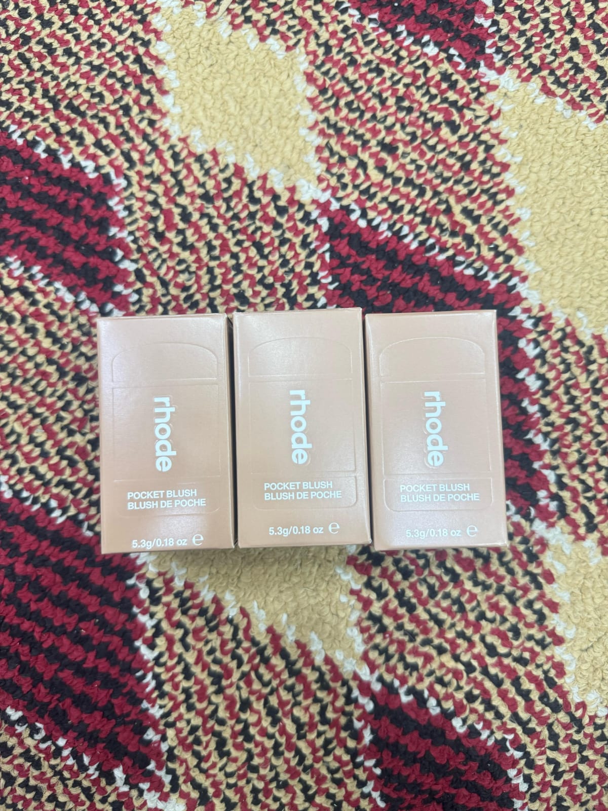 Rhode skin cheek Tint and blush stick hailey piggy/ pocket tint and