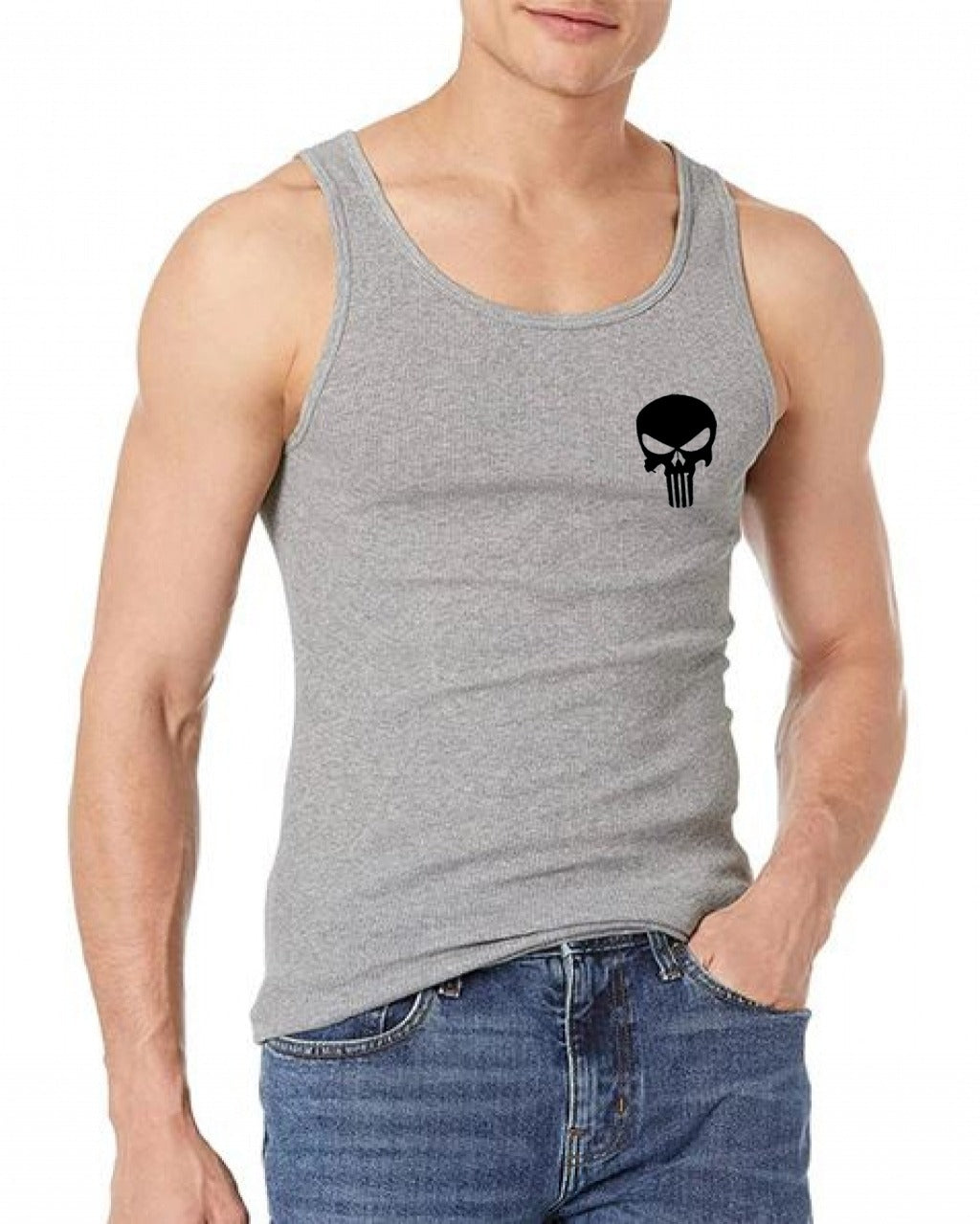 New Printed Sando Grey for MEN & Boys | Top tank