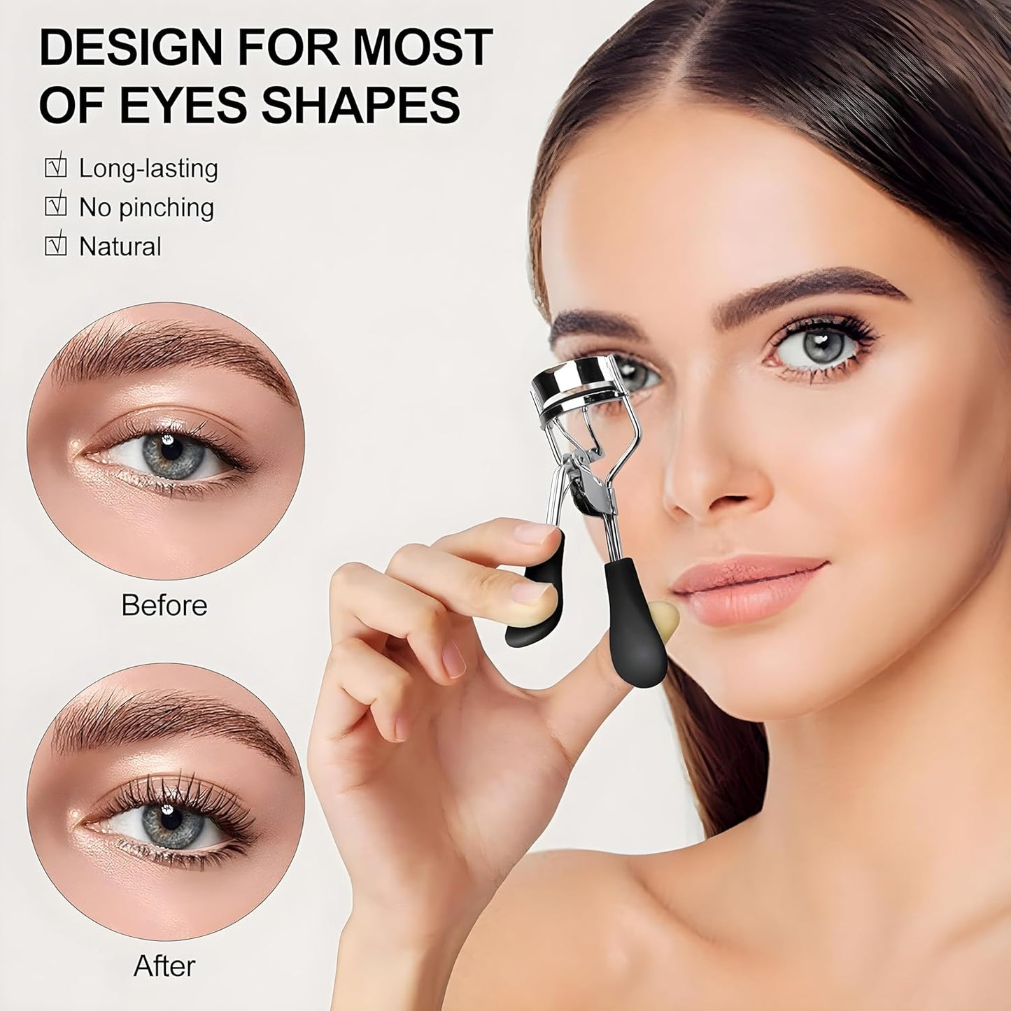 Long Lasting Eyelash Curler For Stunning Curls | Professional Lash Curler for