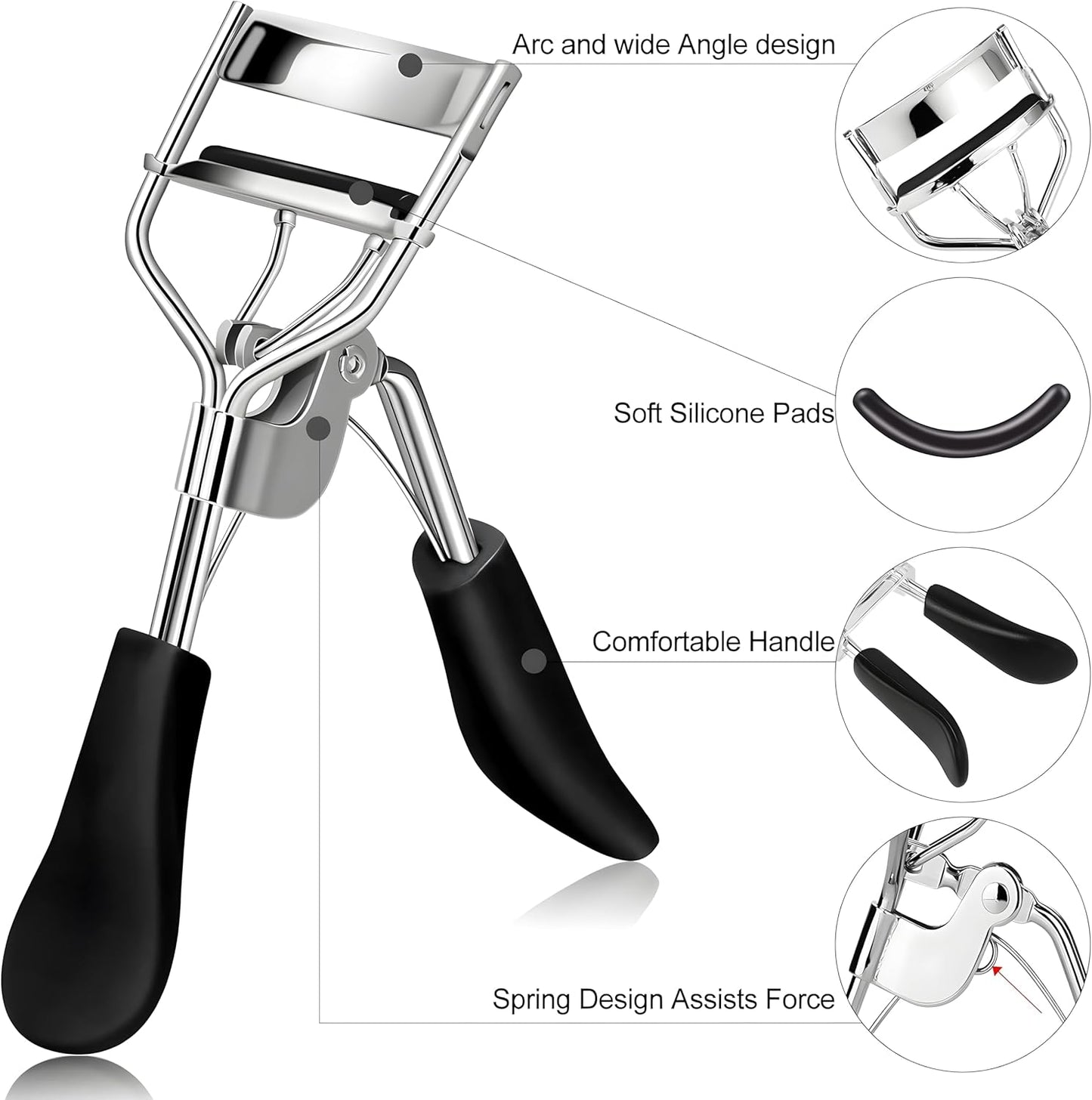 Long Lasting Eyelash Curler For Stunning Curls | Professional Lash Curler for