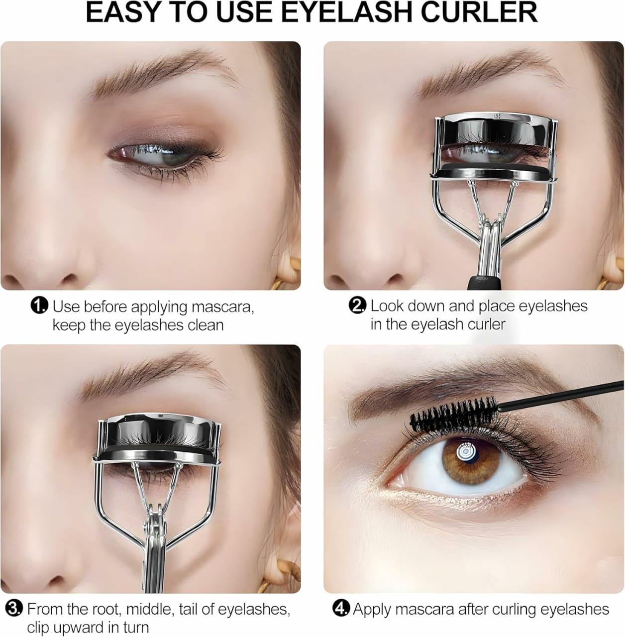 Long Lasting Eyelash Curler For Stunning Curls | Professional Lash Curler for