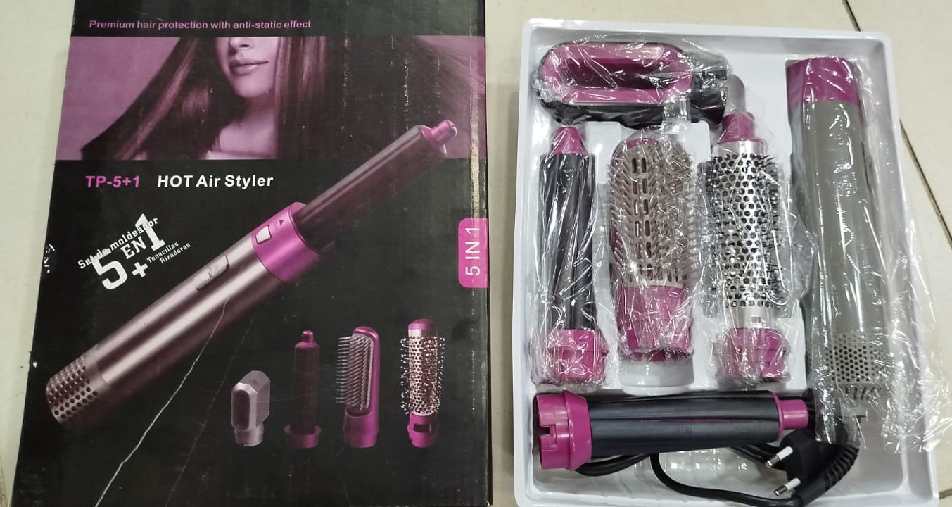 5 in 1 Electric Hair Dryer Brush | Blow Dryer Hair Comb