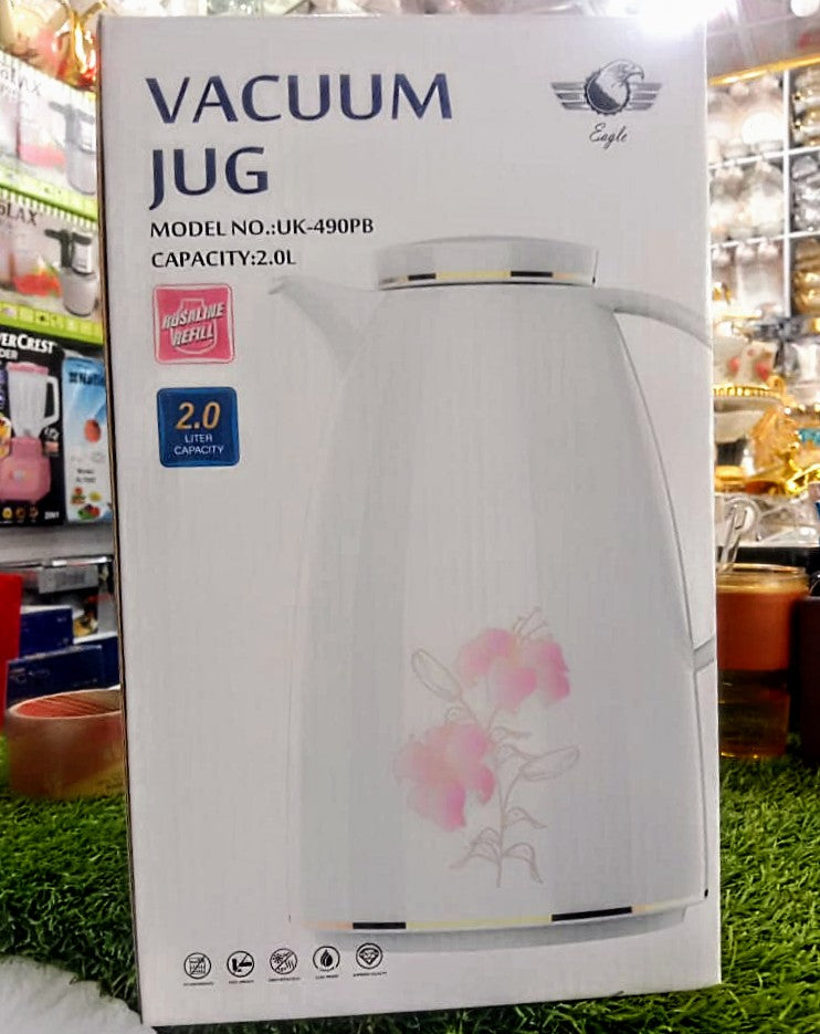 Vacuum Jug Eagle Company Insulated Hot & Cold Glass Carafe in