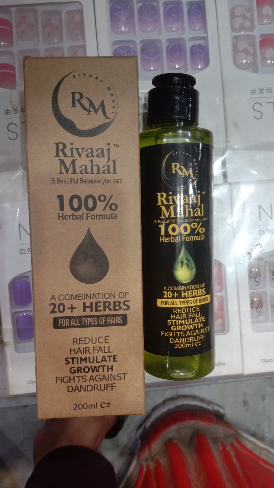 Rivaaj Mahal 100% Natural Formula for Men & Women | Stops Hair