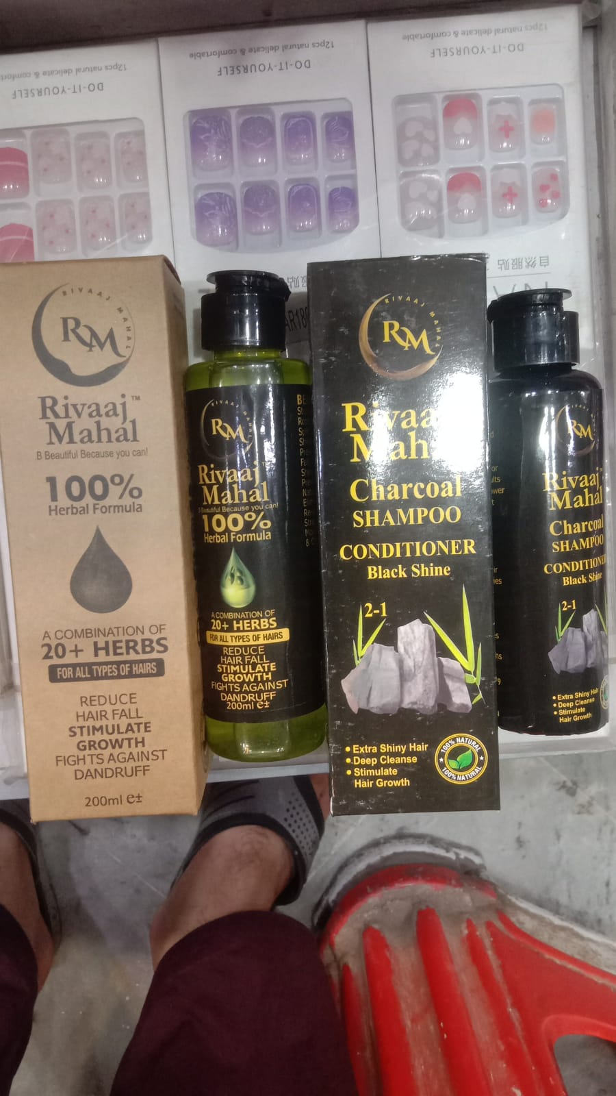 Rivaaj Mahal Deal of 2-in-1 Hair Care Combo 100% Natural