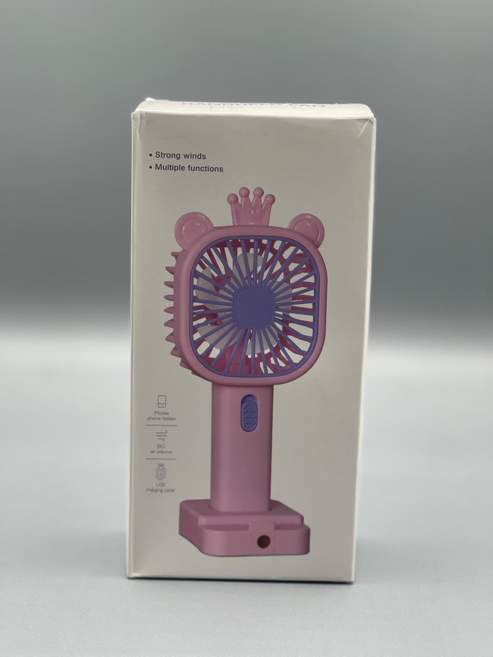 Fan with Sharpener | Mini Handheld Fan, Portable USB Fan for Home,