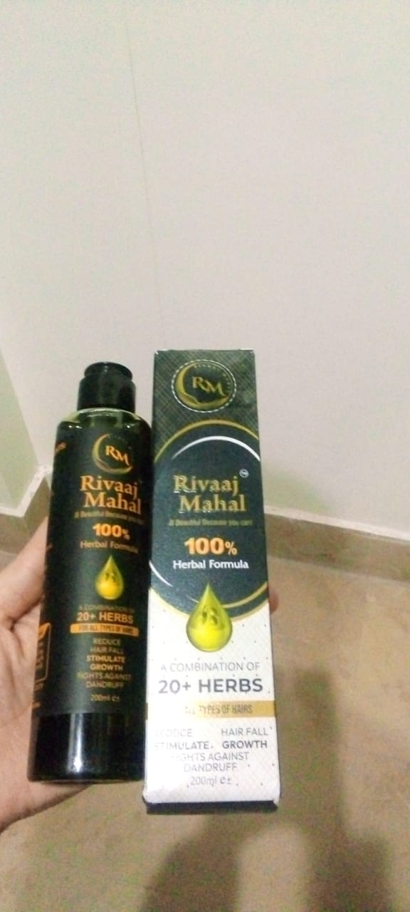Rivaaj Hair Oil Hair Food Organic Hair Problem Solution 200 ml |