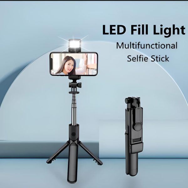 Selfie Stick Tripod R1S Bluetooth Remote Control Tripod Selfie Stick New Model