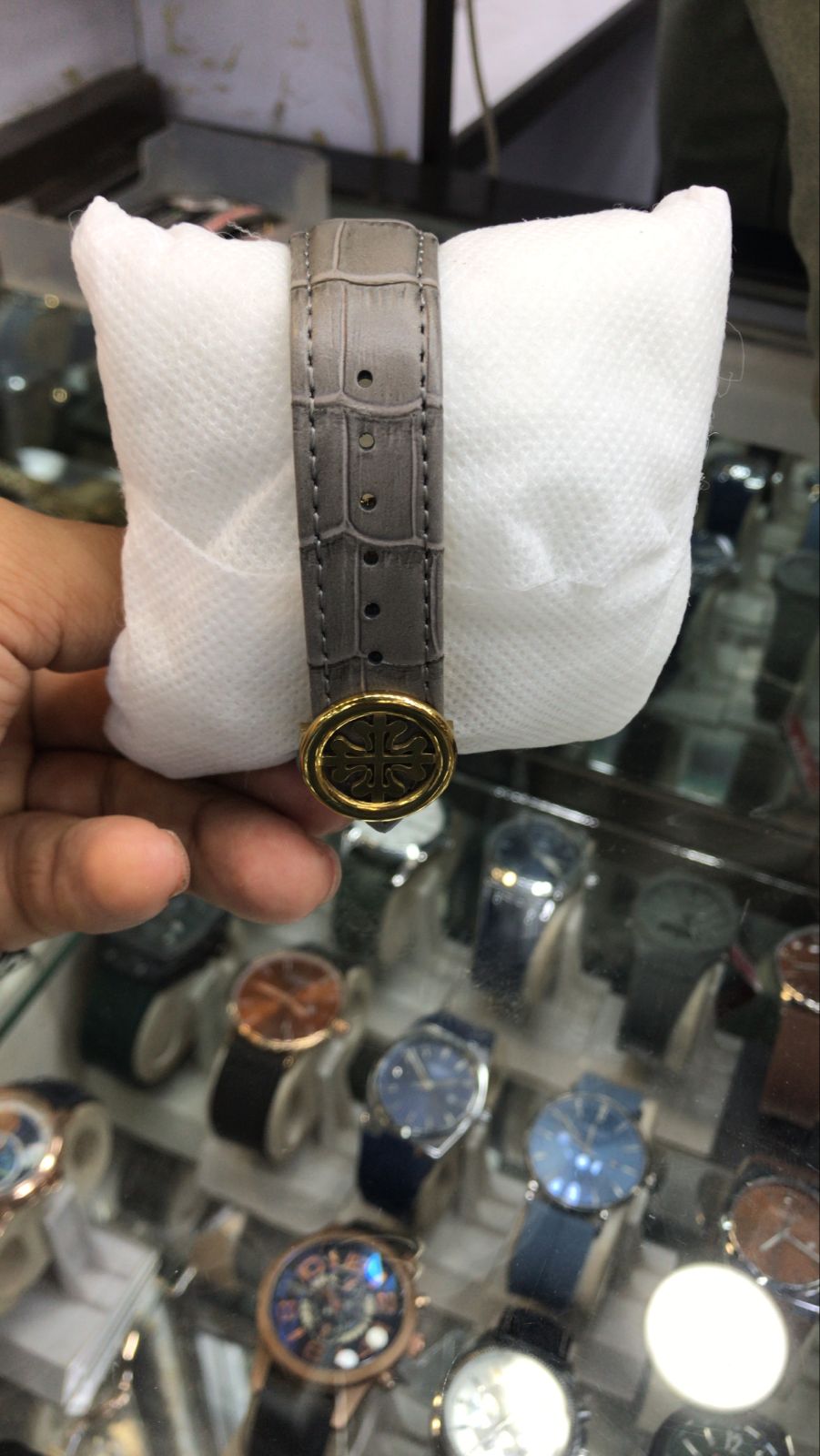 Patek Philippe Nautilus 8044 Grey Gold Tone | 3ATM Water Resistant