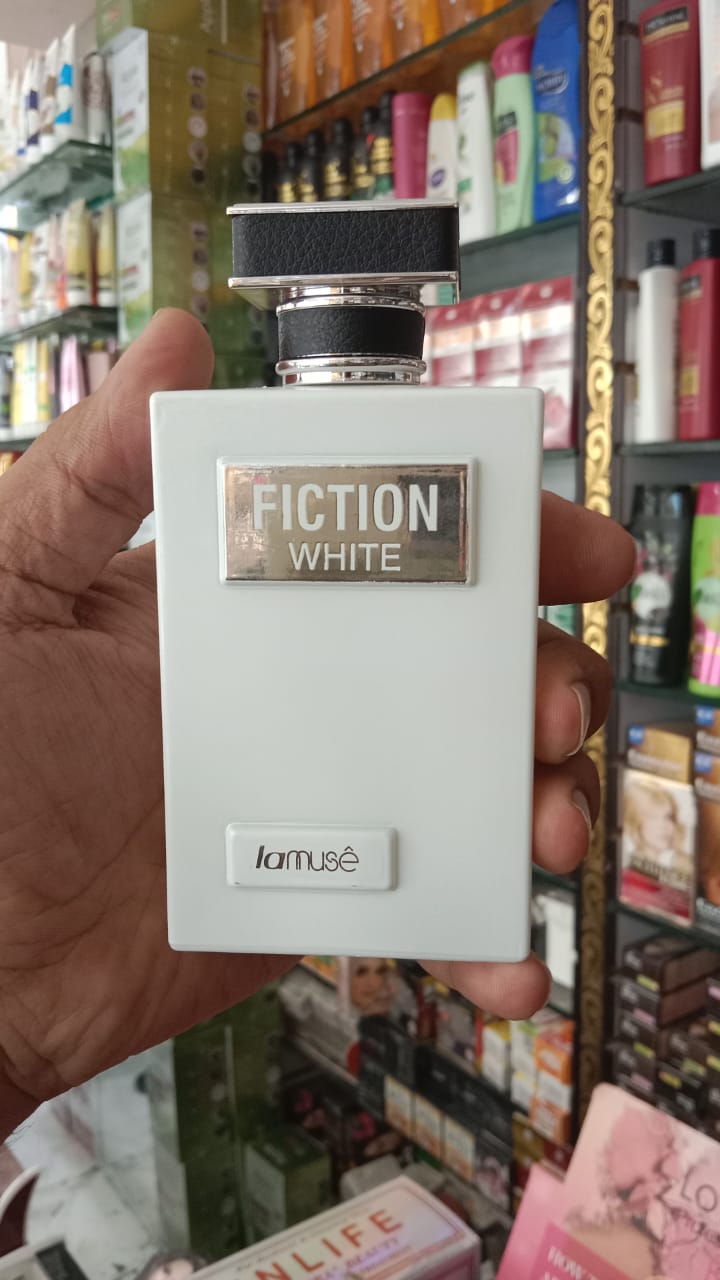 Portable Fiction White Perfume 100ml Long Lasting Fragrance for Men &