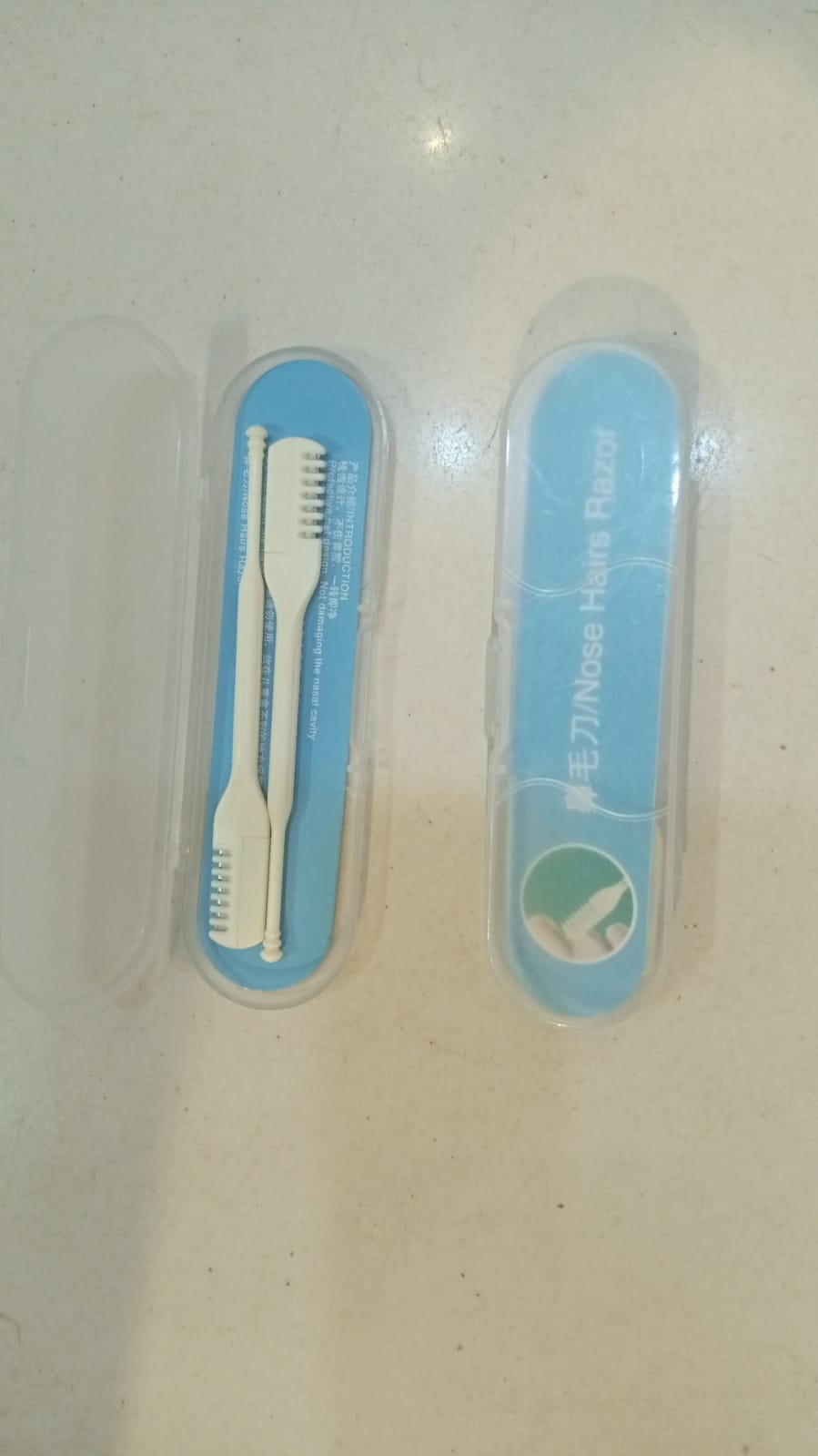 Nose Hair Cutter, 360 Degree Rotating Nose Tweezer - Multi-functional Nose Hair