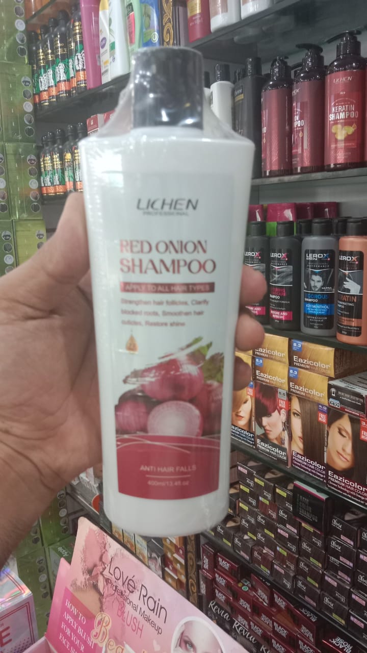 Pack Of 01 - Lichen Professional Shampoo Set 400ml Keratin, Rice