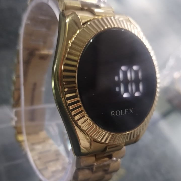 Rolex style Digital Watches Fashion Stainless Steel watch | Digital Watch (With