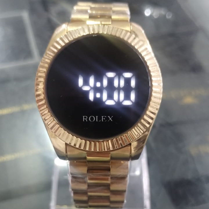 Rolex style Digital Watches Fashion Stainless Steel watch | Digital Watch (With