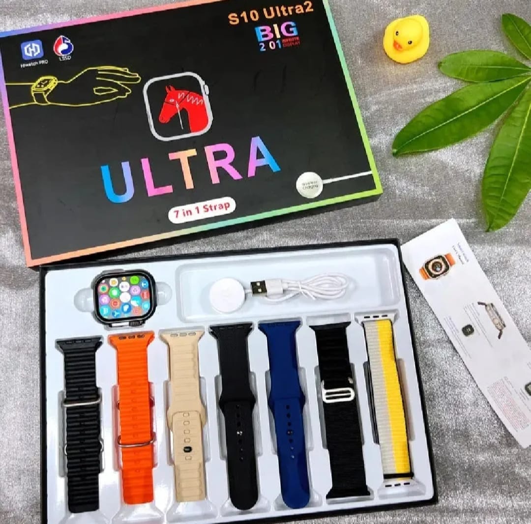 S10 Ultra 2 Smart Watch for Kids & Adults | 7 Stylish