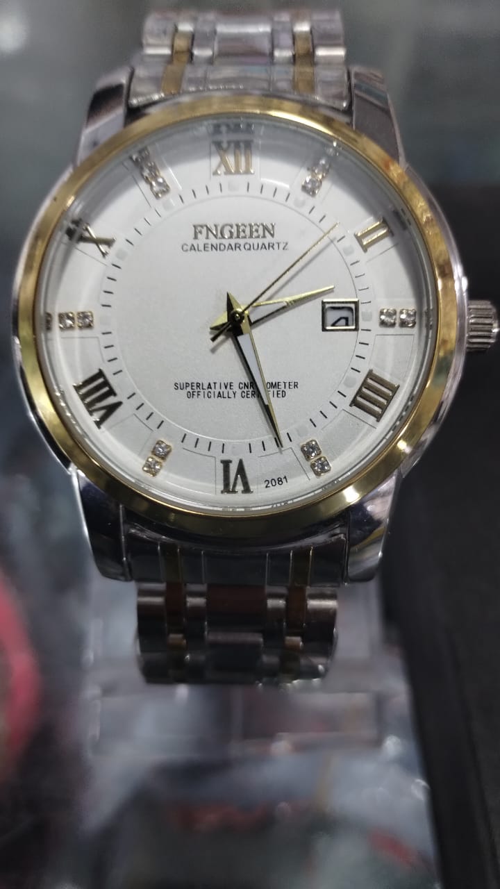 Original - Fngeen Men's Calendar Fashion Casual Business Watch - Waterproof Explosion
