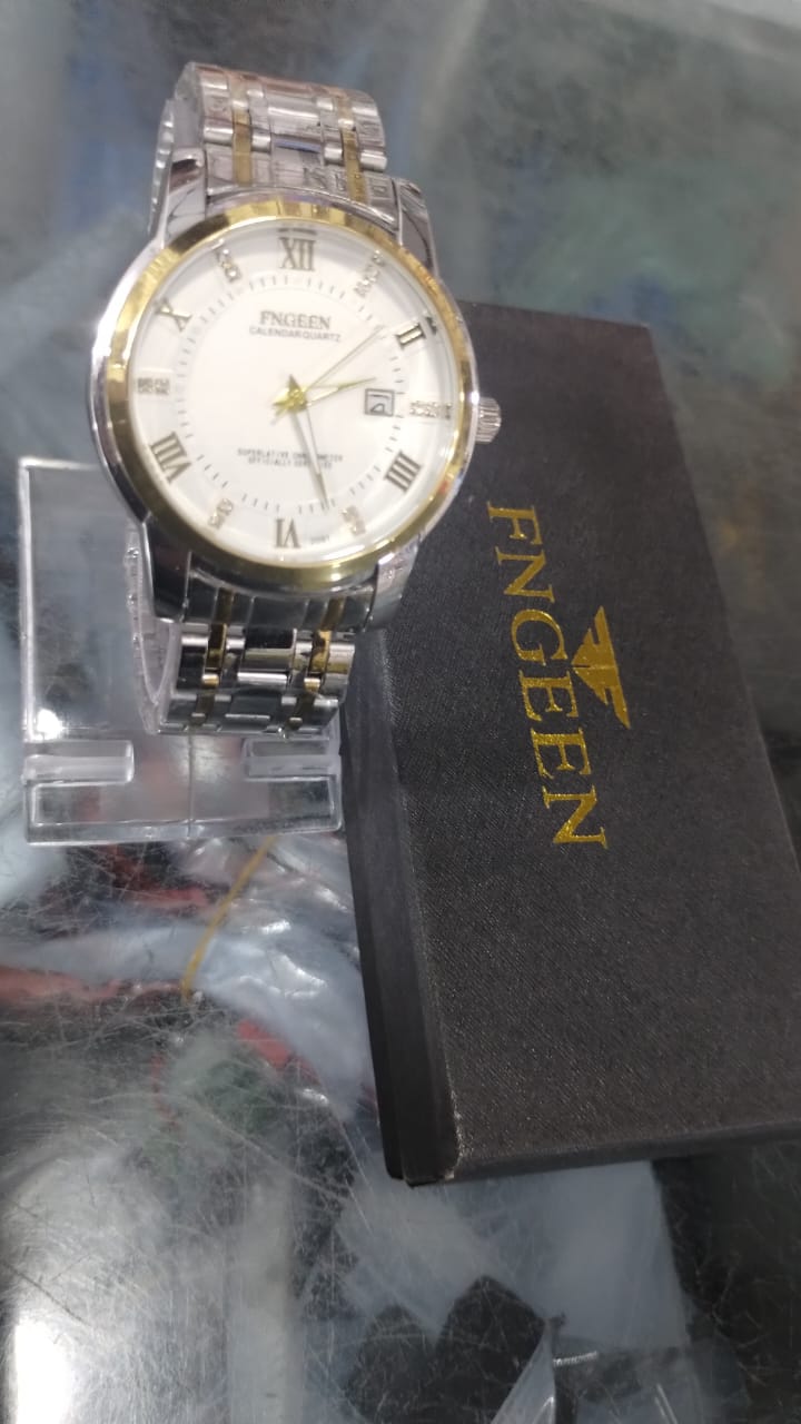 Original - Fngeen Men's Calendar Fashion Casual Business Watch - Waterproof Explosion