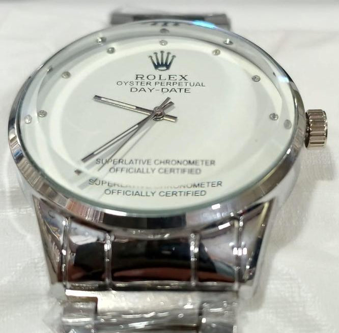 Rolex Men’s Formal Quartz Wrist Watch With Stainless Steel Chain | Best
