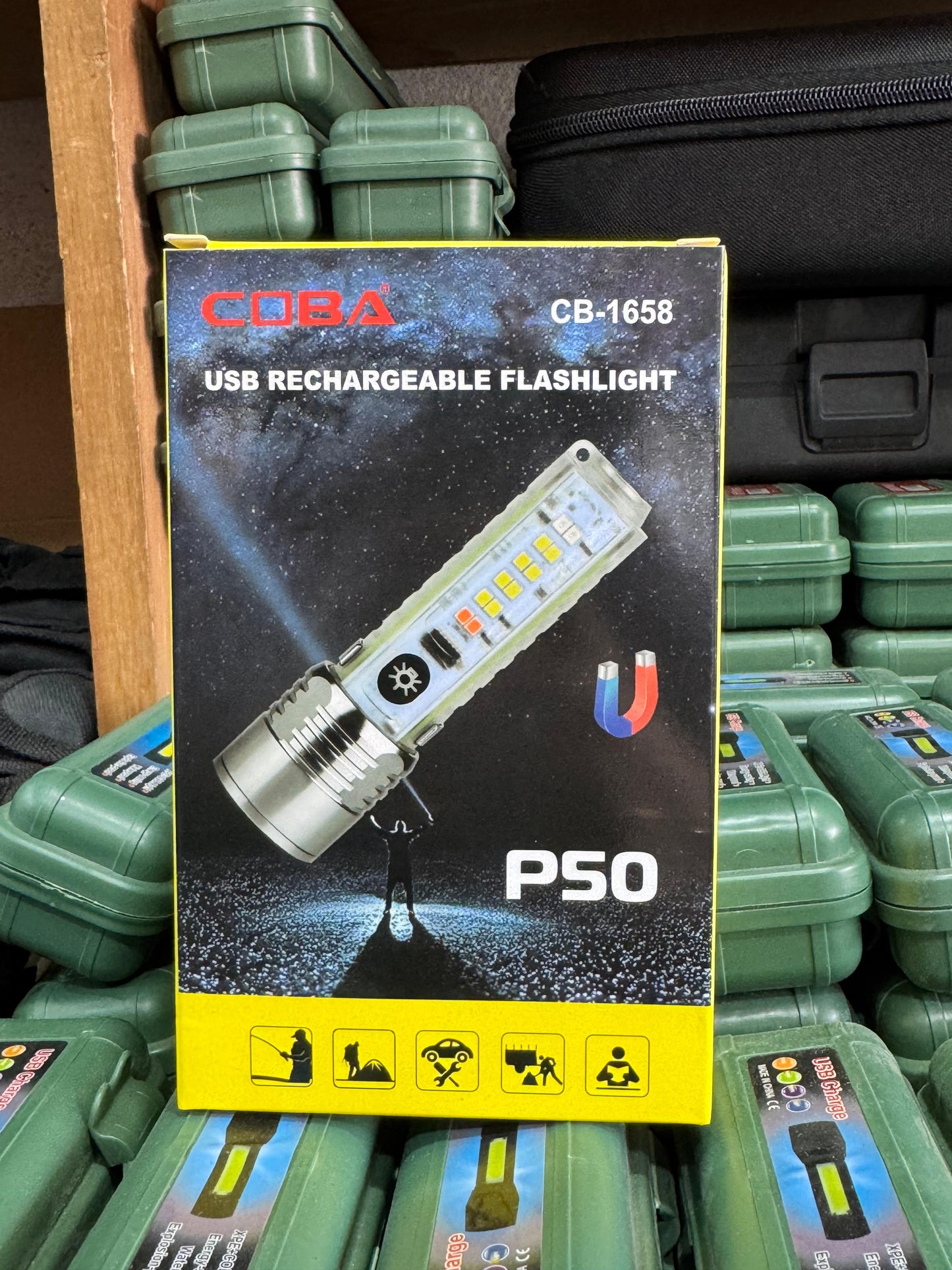 Coba Mini LED Torch Light - Coba CB 1658 Super Bright