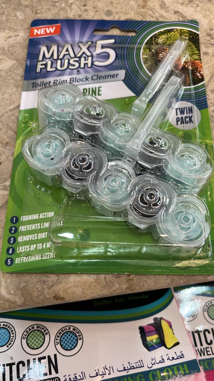 Toilet Rim Block Cleaner Long-Lasting Freshness & Powerful Cleaning for Your