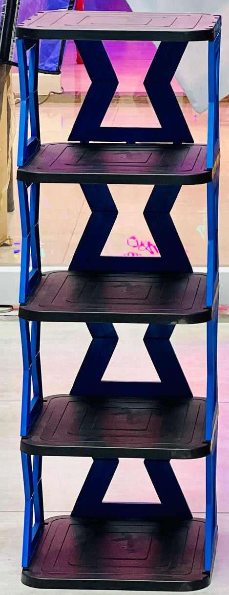 Shoe Rack High Quality - Unique X shaped Shoe Rack 5 floors