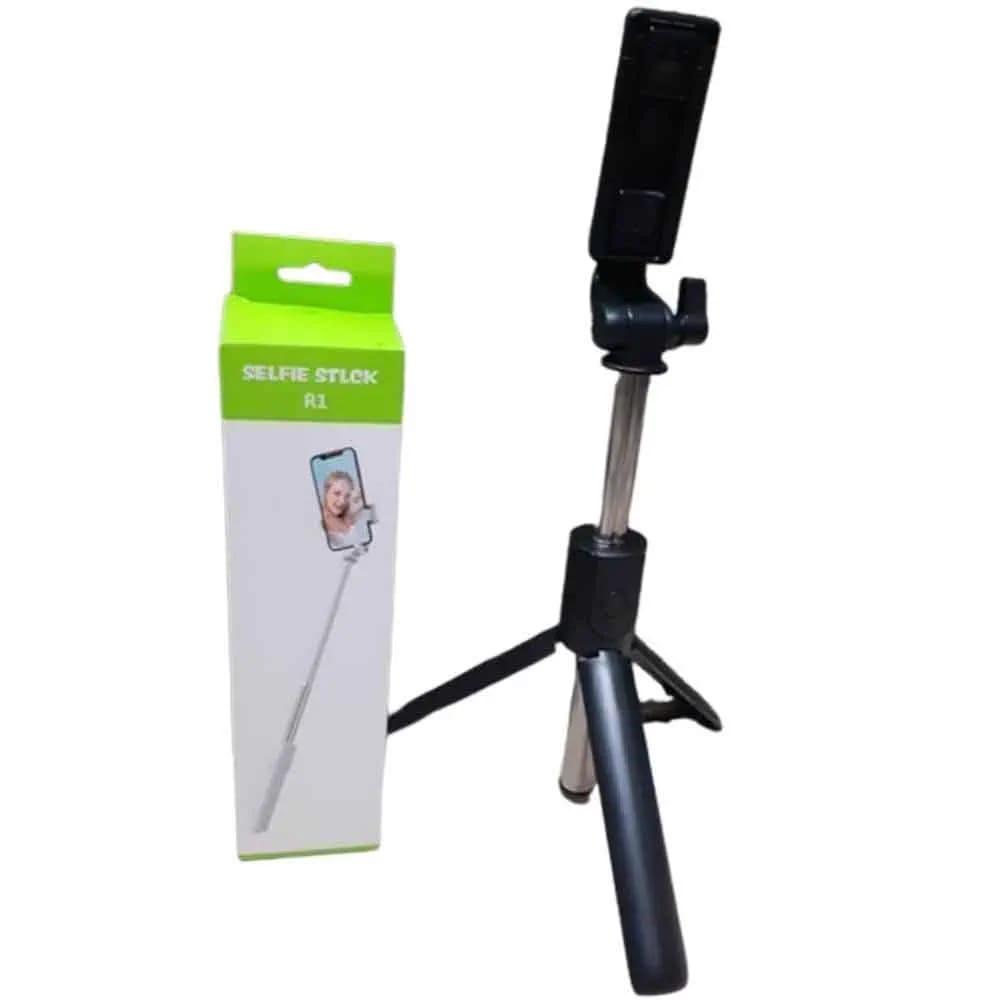 Selfie Stick Tripod R1S Bluetooth Remote Control Tripod Selfie Stick New Model