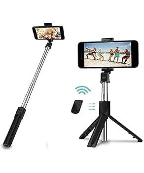 Selfie Stick Tripod R1S Bluetooth Remote Control Tripod Selfie Stick New Model