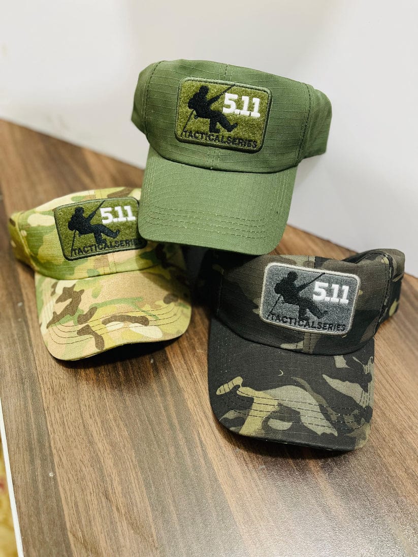 5.11 Tactical Series Camouflage & Military Style Adjustable Caps - Unisex Outdoor