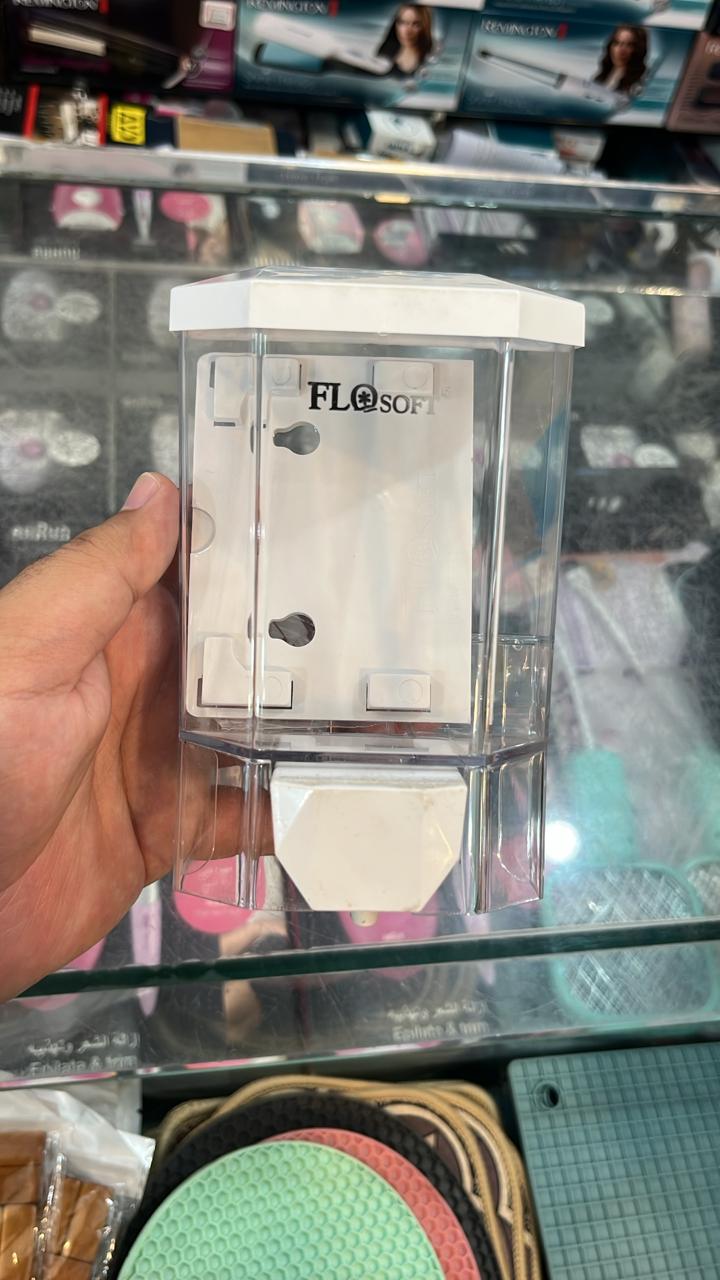 FLOSoft Wall Mounted Liquid Soap / Sanitiser / Shampoo Despencer (500 ML)