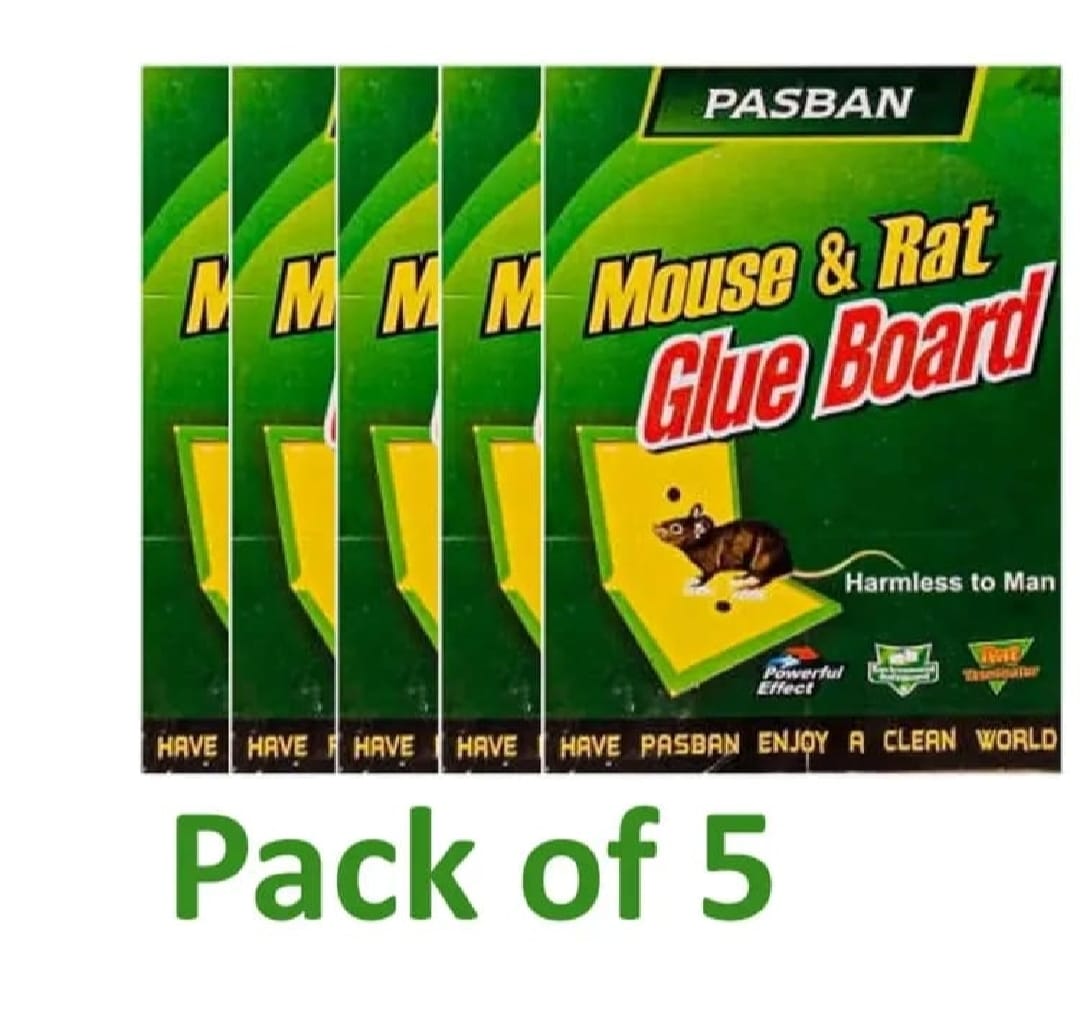 Mouse Glue Trap Strong Adhesive Rat Glue Board & Rodent Catcher