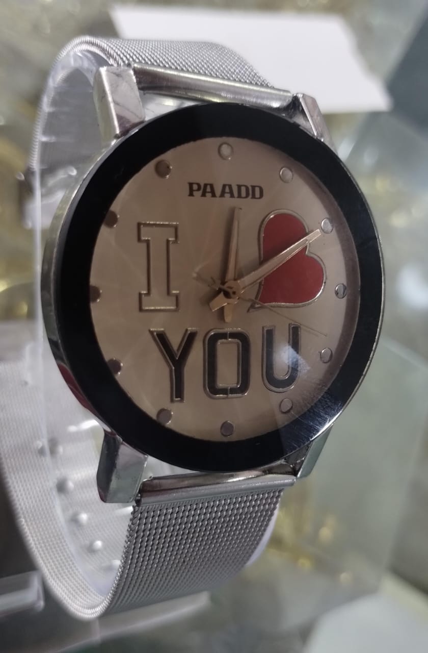 Elegant Unisex Silver Stainless Steel Watch Minimalist Luxury Timepiece