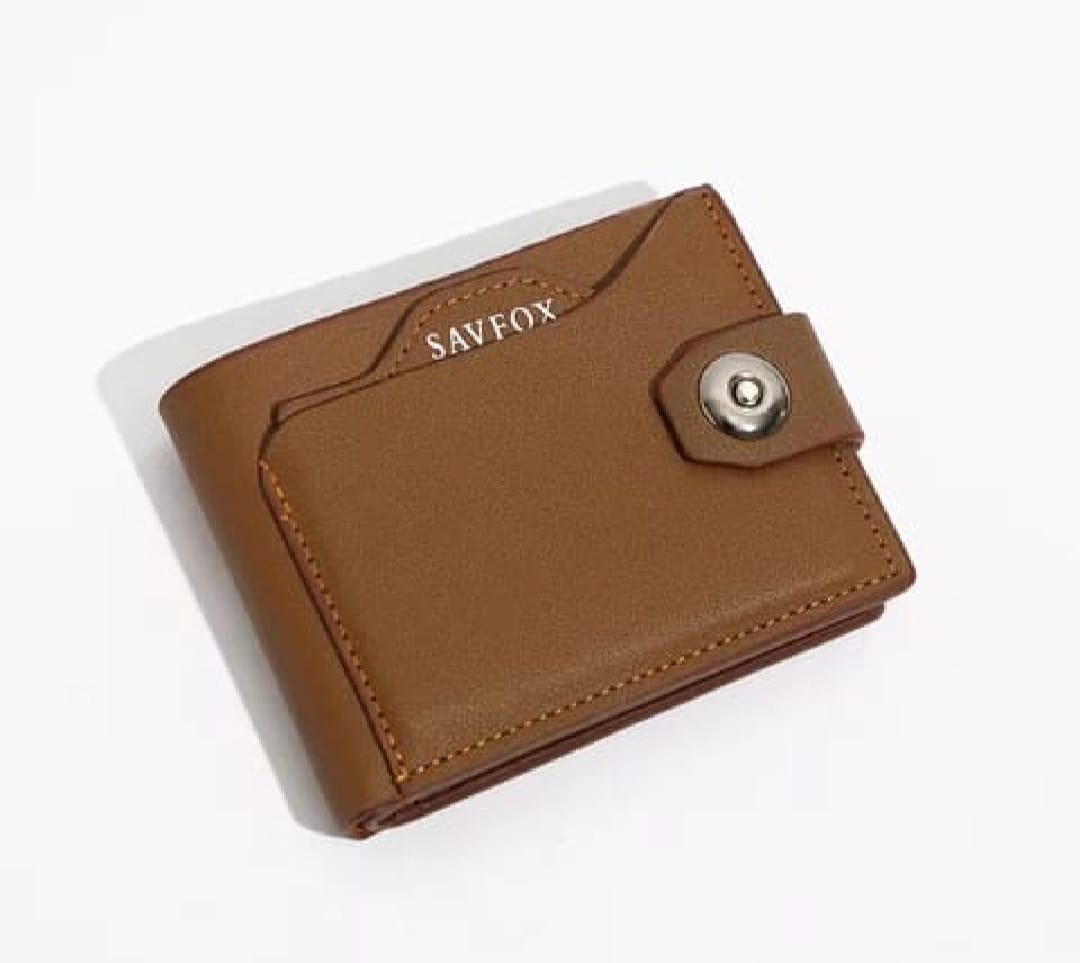 Savfox PU Leather Outlet Pocket Card Holder Wallet for Men Slim,