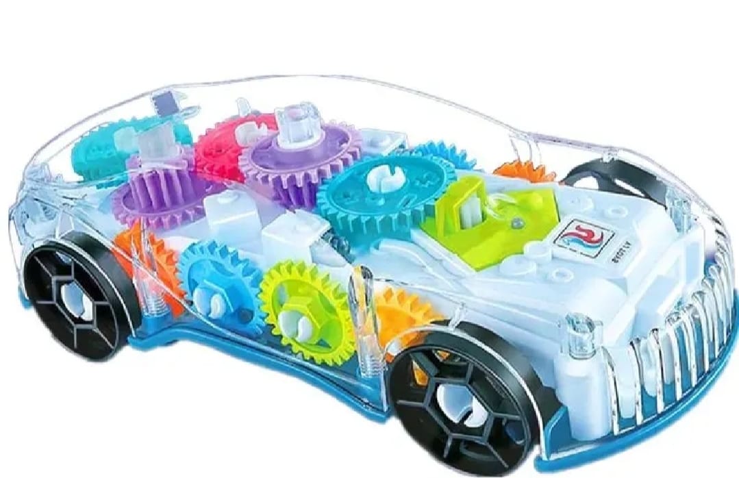 360° Rotating Future Musical Car Toy with Lights For Kids, Boys