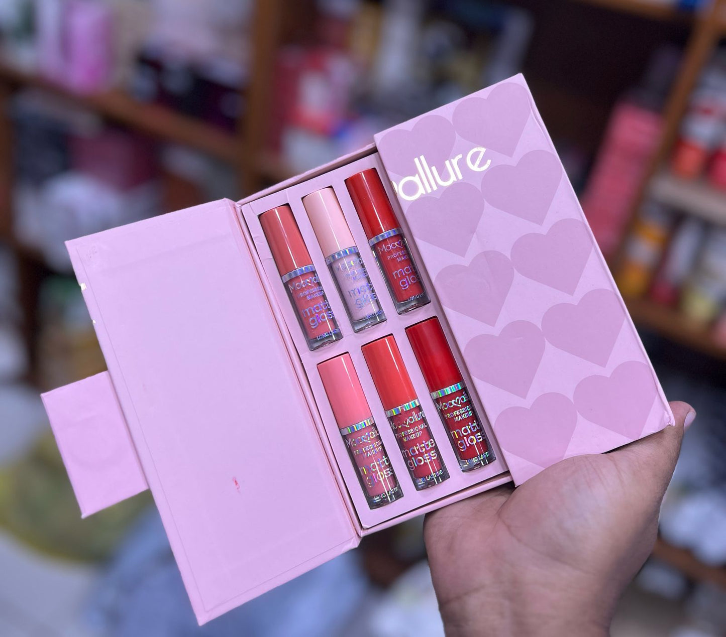 Mocallure 12-Piece High Pigment Lip Gloss Set Long-Lasting, Vibrant Shades