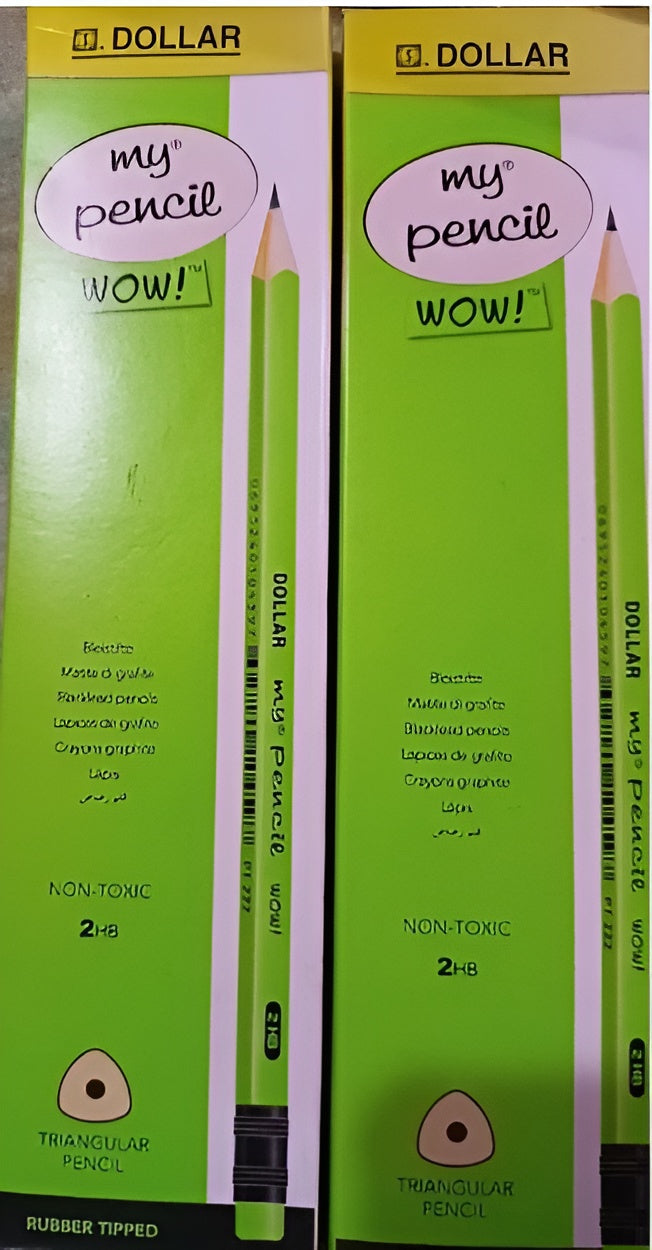 My Pencil with Eraser Pack of 12 | Smooth Writing, Durable,