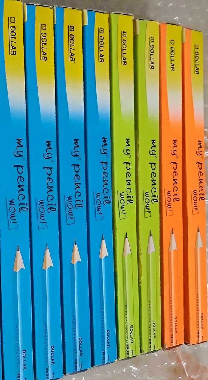 My Pencil with Eraser Pack of 12 | Smooth Writing, Durable,