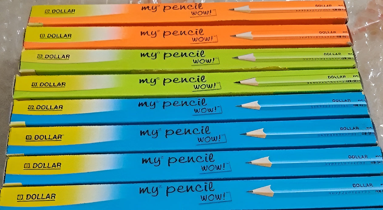 My Pencil with Eraser Pack of 12 | Smooth Writing, Durable,