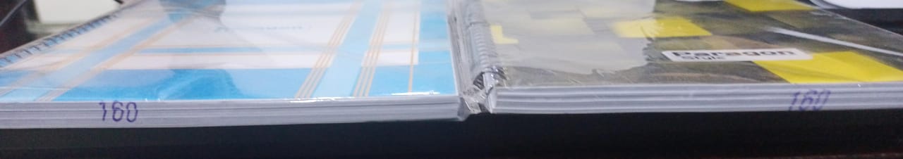 Notebook 160/200 Pages Premium 70gsm Imported Paper, Durable Cover, Smooth Bleed-Resistant