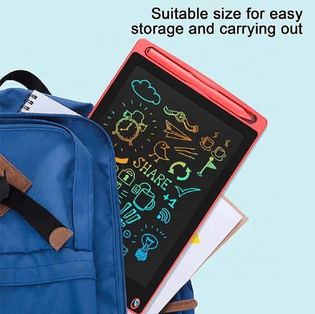 Writing LCD Drawing 8.5 Inch Multicolor Screen Tablet Available in 10inch, 12inch